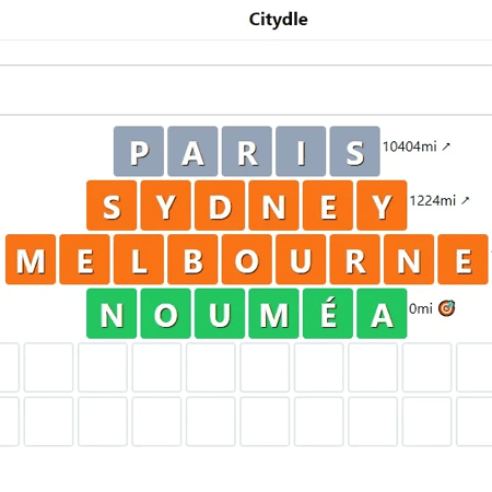 Citydle game